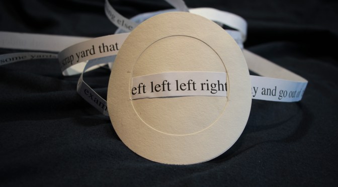 an artwork about walking